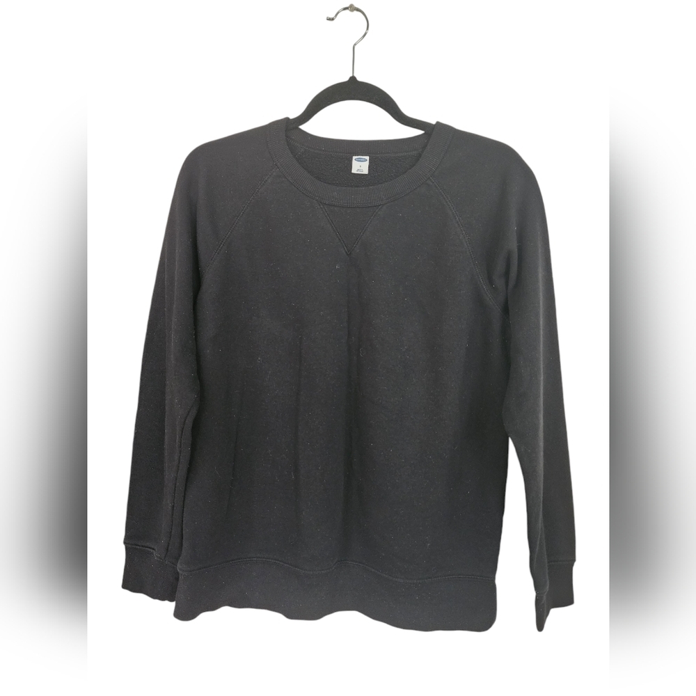 OLD NAVY Women's black crew neck sweater/Size S